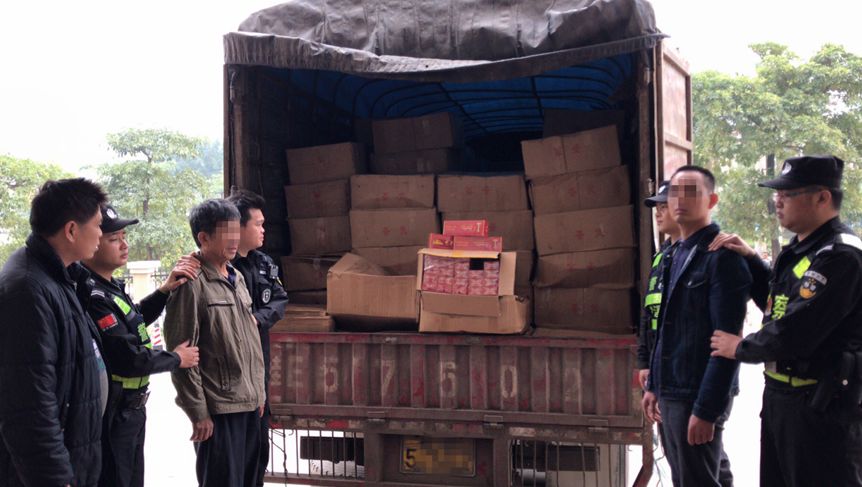 广西岑溪特大跨国输运贩卖假烟案告破！涉案总额近500万！